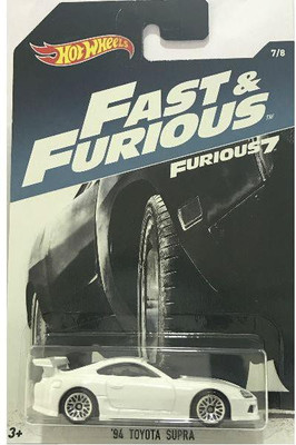 

Hot Wheels FAST AND FURIOUS 94 TOYOTA SUPRA(White)