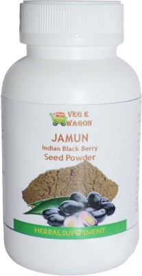 

Veg E Wagon Jamun Seed Powder (Ayurvedic - Food Grade) 50 Gms(50 g)