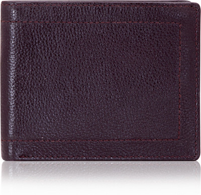 

POLLSTAR Men Brown Genuine Leather Wallet(3 Card Slots)
