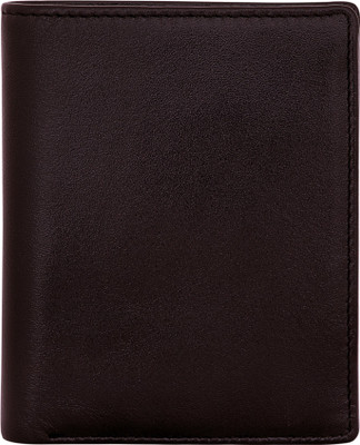 

POLLSTAR Men Brown Genuine Leather Wallet(9 Card Slots)