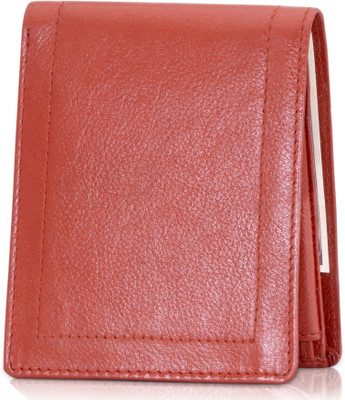 

POLLSTAR Men Tan Genuine Leather Wallet(3 Card Slots)