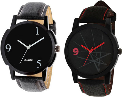 KNACK 02S01P155 professional leather belt stylish and attractive couple Watch - For Men Flipkart
