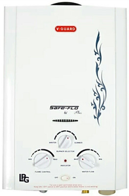 

V-Guard 6 L Gas Water Geyser(White, safeflo lpg)
