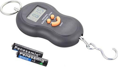 

Mobone 50Kg Digital Kitchen Weighing Scale / Luggage Hanging Portable Weight Scale Weighing Scale(Black)