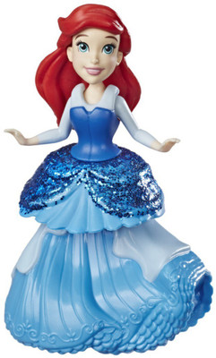 

Disney Princess ArielDoll with Royal Clips Fashion, One-Clip Skirt(Multicolor)