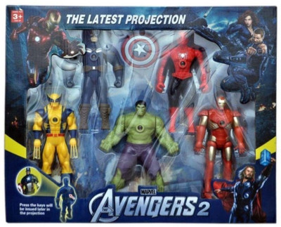 

Royal Collections Avengers Set For Boys(Multicolor)