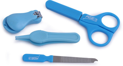 

U-grow 4 Pcs Baby Manicure Set(Blue)