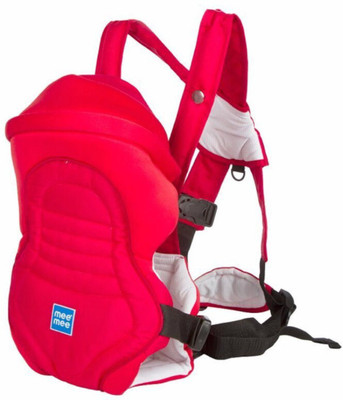 

MeeMee 6 Position Premium Baby Carrier(Red, Front Carry facing in)