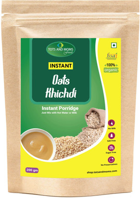 

TOTS AND MOMS Instant Oats Khichdi Cereal(200 g, 6)