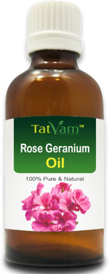 

Tatvam Pure Geranium Essential Oil 30ml (Pelargonium graveolens) 100% Natural Therapeutic Grade Steam Distilled(30)