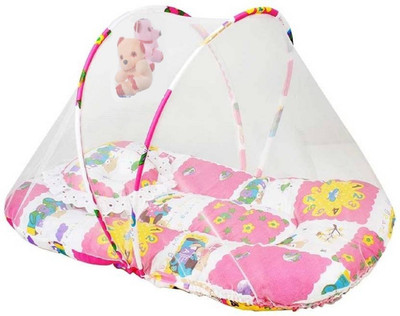 

Aayat Kids Cotton Bedding Set(Multicolor9, Bedding Set with Hanging Toys)