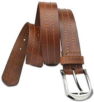 

Naazo Women Brown Genuine Leather Belt, Brown 41