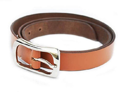 

Naazo Women Brown Genuine Leather Belt, Brown 09