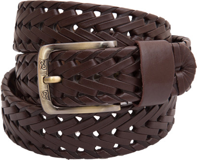 

To The Nines Men Casual, Evening Brown Synthetic Belt