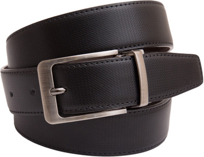 

To The Nines Men Formal Black, Brown Artificial Leather Reversible Belt