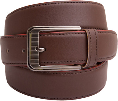 

To The Nines Men Casual, Formal Brown Synthetic Belt