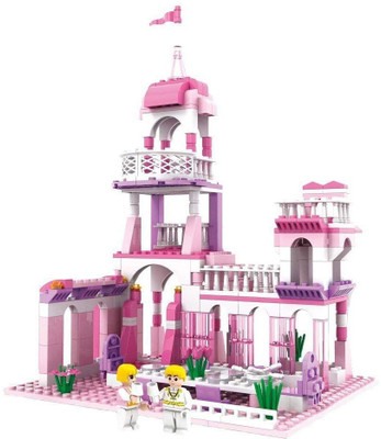 

Toyshine Royal Castle Palace Building Blocks 254 Pieces(Multicolor)