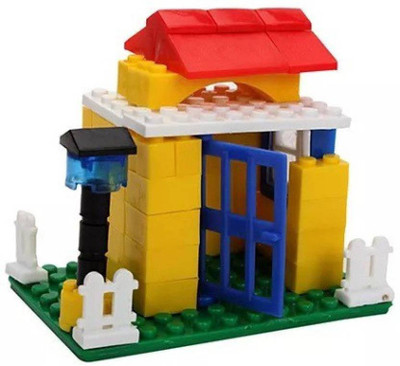 

Ngel Architecture Building Interlocking Blocks set Game For Kids(90pcs)(Multicolor)