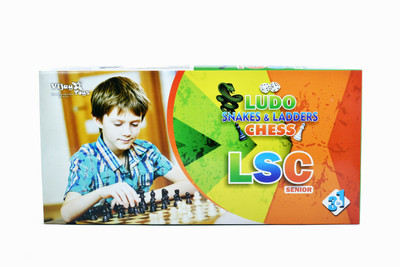

Vijay Toys Ludo, Snake and Ladder, Chess Board Game