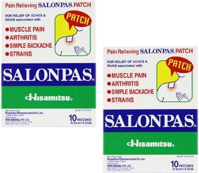 

Salonpas Plaster Pain Relief Patch Plaster & Patch(10 g)