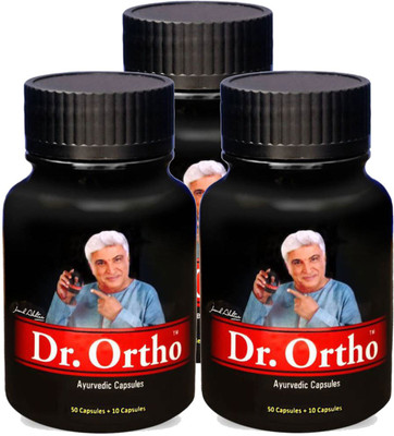 

Dr. Ortho AYURVEDIC PAIN RELIEF CAPSULES (60 Caps in each Container)(Pack of 3) Capsules(180 g)