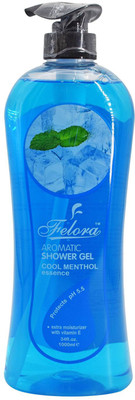 

Felora Aromatic Shower Gel- Cool Menthol Essence(1000 ml)