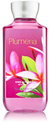 

Bath and Body Works Works Plumeria Shower Gel 10 Ounces(200 ml)