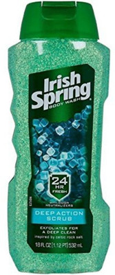

Irish Spring Body Wash, Deep Action Scrub 18 oz(200 ml)