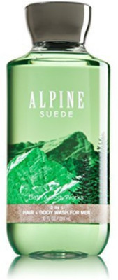 

Bath and Body Works Works Alpine Suede 2 in 1 Men's Hair + Body Wash 10 Oz(200 ml)