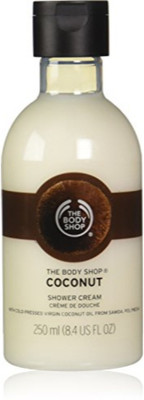 

The Body Shop Coconut Shower Cream, Paraben-Free Body Wash, 8.4 Fl. Oz.(200 ml)