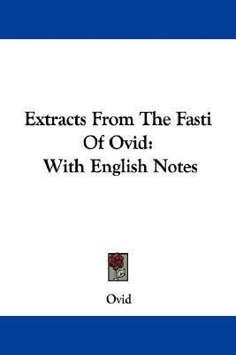 Extracts From The Fasti Of Ovid(English, Paperback, Ovid)