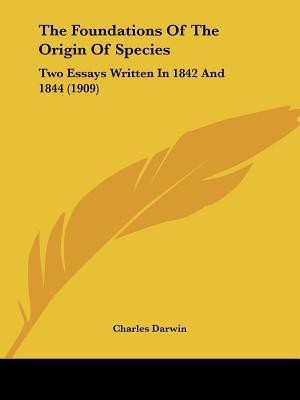 The Foundations of the Origin of Species(English, Paperback, Professor Darwin Charles)