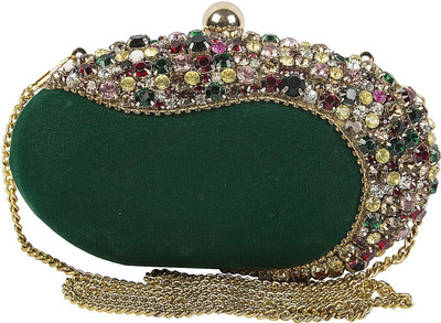 

The Indian Handicraft Store Party Multicolor Clutch