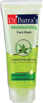 

Dr. Batra's Moisturizing Face Wash Enriched With Aloe Vera For Soft, Hydrated & Supple Skin Face Wash(100 g)