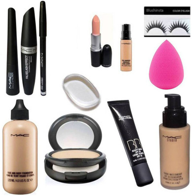 

Blushinsta combo makeup kit (Set of 12)(Set of 12)