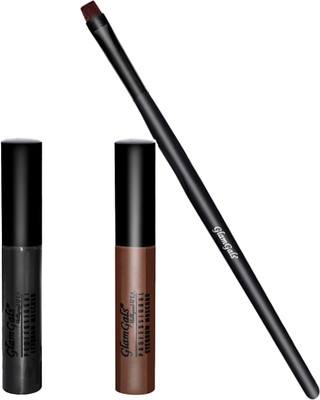 

GLAMGALS Buy 2 Eyebrow mascara & Get Black Angled Eye Brush(Set of 3)