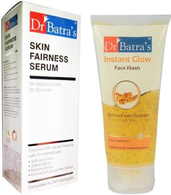 

Dr. Batra's Skin Fairness Serum & Instant Glow Face Wash(Set of 2)