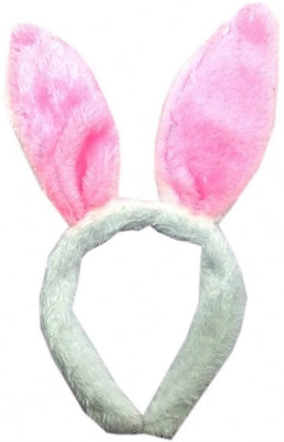 

SYGA Pink Christmas Gifts Party Decoration Plush Bunny Ears Hairbands Rabbit Headbands - 50 g