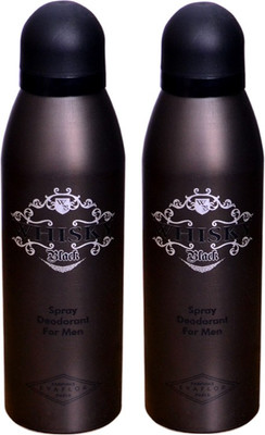 

WHISKY BLACK DEO PACK OF 2 Deodorant Spray - For Men(200 ml, Pack of 2)