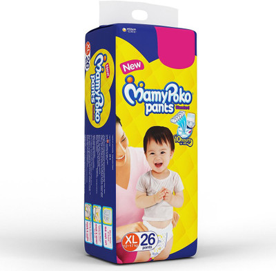 

MamyPoko Standard Diapers - XL - XL(26 Pieces)