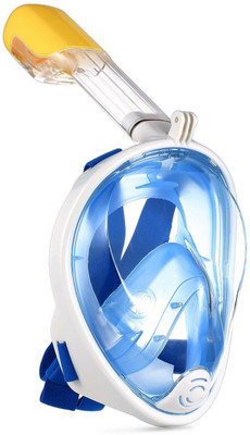 

Happy2Buy Revolutionary Full Face Dry Mask 180 Degree Vision, Free Breathing, (Size-L/XL) Diving Mask(L, XL)