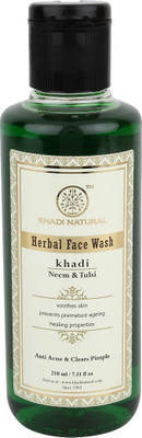 

Khadi Natural Herbal Neem & Tulsi Face Wash(210 ml)