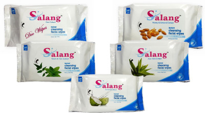 

salang Every day cleansing wipes-5 flavour combo(30pcs/pack)(Pack of 30)