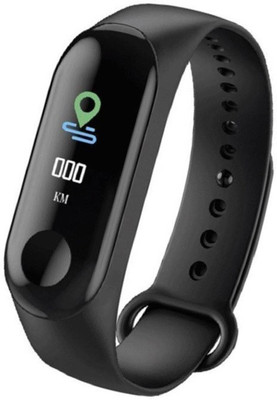 

LIFEMUSIC M3 Bluetooth IP67 Waterproof Multi-Sport Mode Heart Rate Monitor Smart Band Fitness Band(Black, Pack of 1)