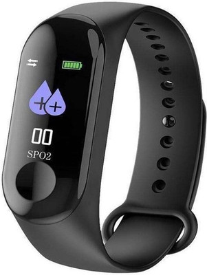 

LIFEMUSIC M3 Smart Band With Heart Rate Sensor Features And Many Other Impressive Fitness Band(Black, Pack of 1)
