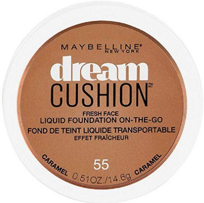 

Maybelline New York Dream Cushion Foundation, 55 Caramel, 14.6g Foundation(WARM CARAMEL)
