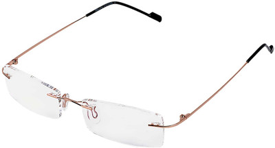 

Royal Son Rimless Rectangle Frame(50 mm