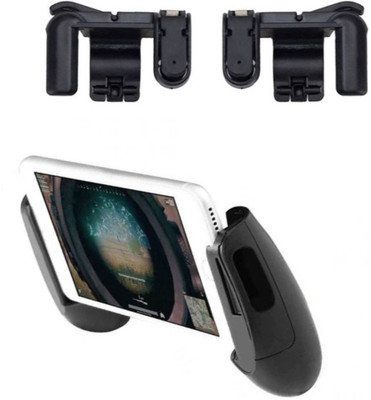 

LIFEMUSIC Trigger L1R1 Shooter Controller for PUBG handle pubg fire key Sensitive Shoot and Aim for PUBG Game Controller, Gaming Grip Remote Control Compatible with iPne PUBG/Fortnite/ Knives Out/Rules of Survival, Cell Phone Joystick Holder for Samsung a