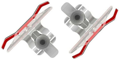 

TRUE SHOP Red Metal PUBG Game Trigger/Joystick Compatible for iPne 6S Plus||Sensitive Shoot/aim Buttons L1 R1 Trigger Mobile Game Controller Gaming Accessory Kit(Red, For Android, iOS)