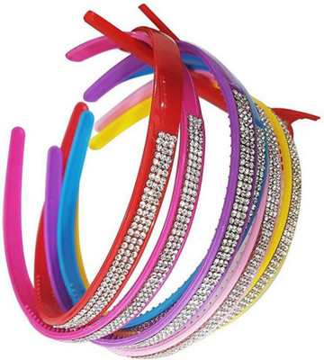 

PELO Hair Accessories Hair Bands For Kids Girls And Women’s, Set Of 6, Multicolor Head Band (Multicolor) Head Band(Multicolor)